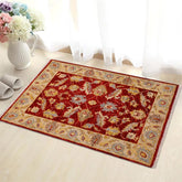 handmade Traditional Kafkaz Red Ivory Hand Knotted RECTANGLE 100% WOOL area rug 2 x 3